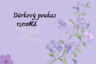 Dárkový poukaz  1500 Kč